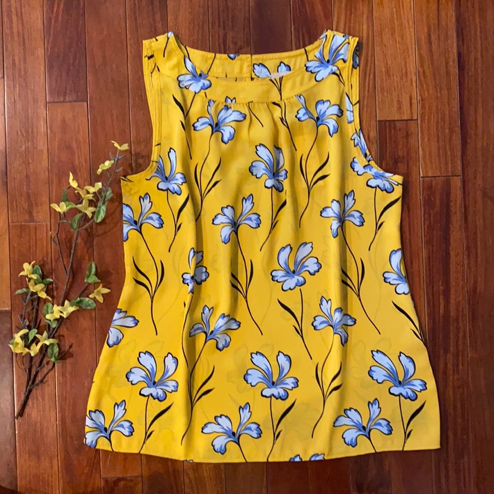 Loft Floral Print Shell